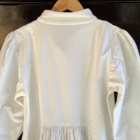 Ewa I Walla Peasant Lagenlook Vintage Buttondown Coat - Picture 4 of 9